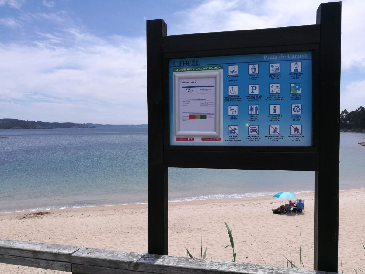 Villa Casa a pié de playa de Cariño Doniños Ferrol Exterior foto